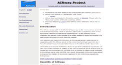 Desktop Screenshot of airway.lib.hokudai.ac.jp