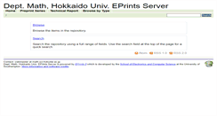 Desktop Screenshot of eprints3.math.sci.hokudai.ac.jp