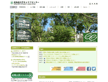 Tablet Screenshot of cc.academic.hokudai.ac.jp